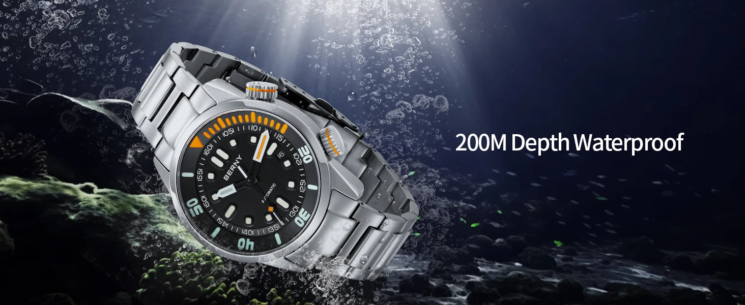 BERNY AM339M Mechanical Diver Watch