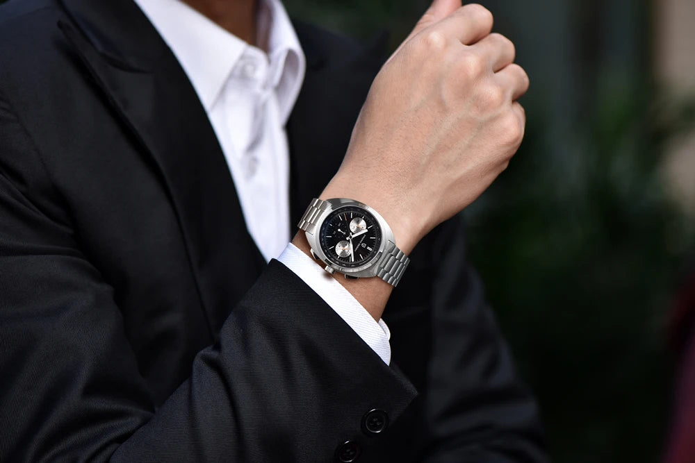 Pagani Design PD-1782 Chronograph Leather Watch