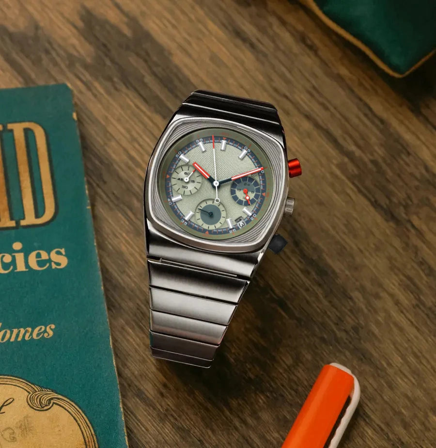 CILOA 501 Stainless Steel Quartz Watch