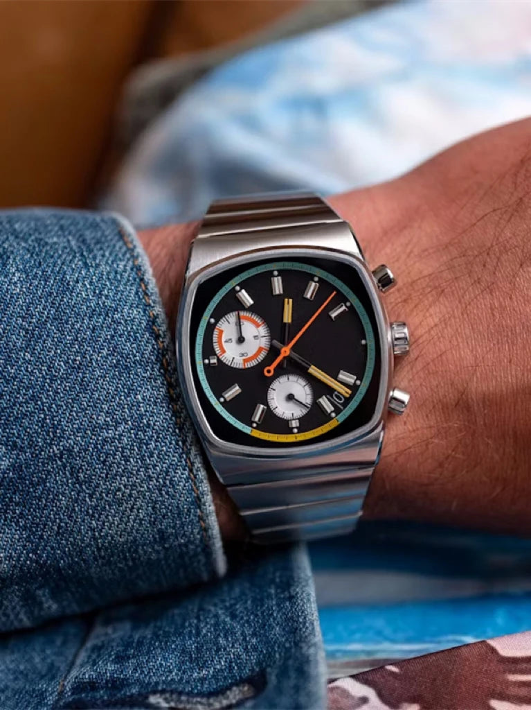 CILOA 501 Stainless Steel Quartz Watch