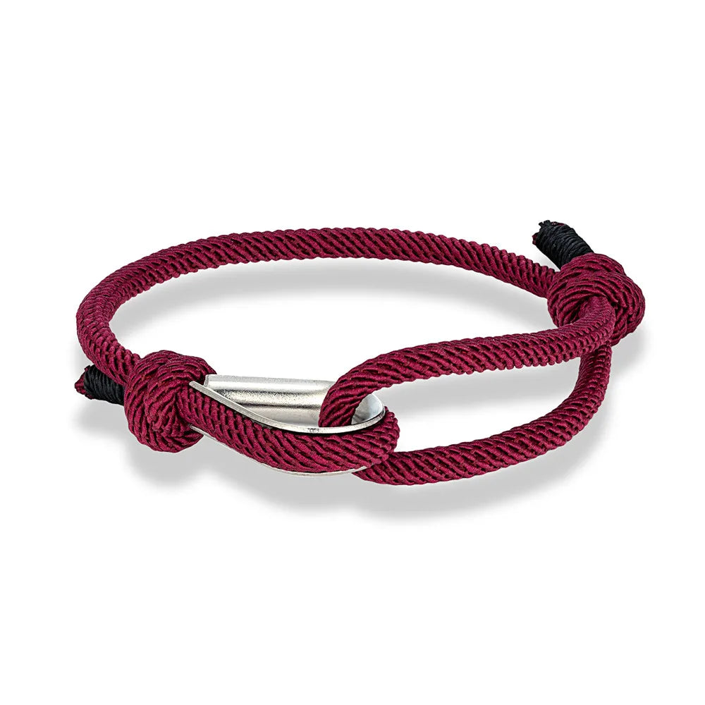Carabiner Rope Bracelet