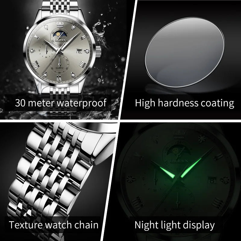 OLEVS 2925 Quartz Watch