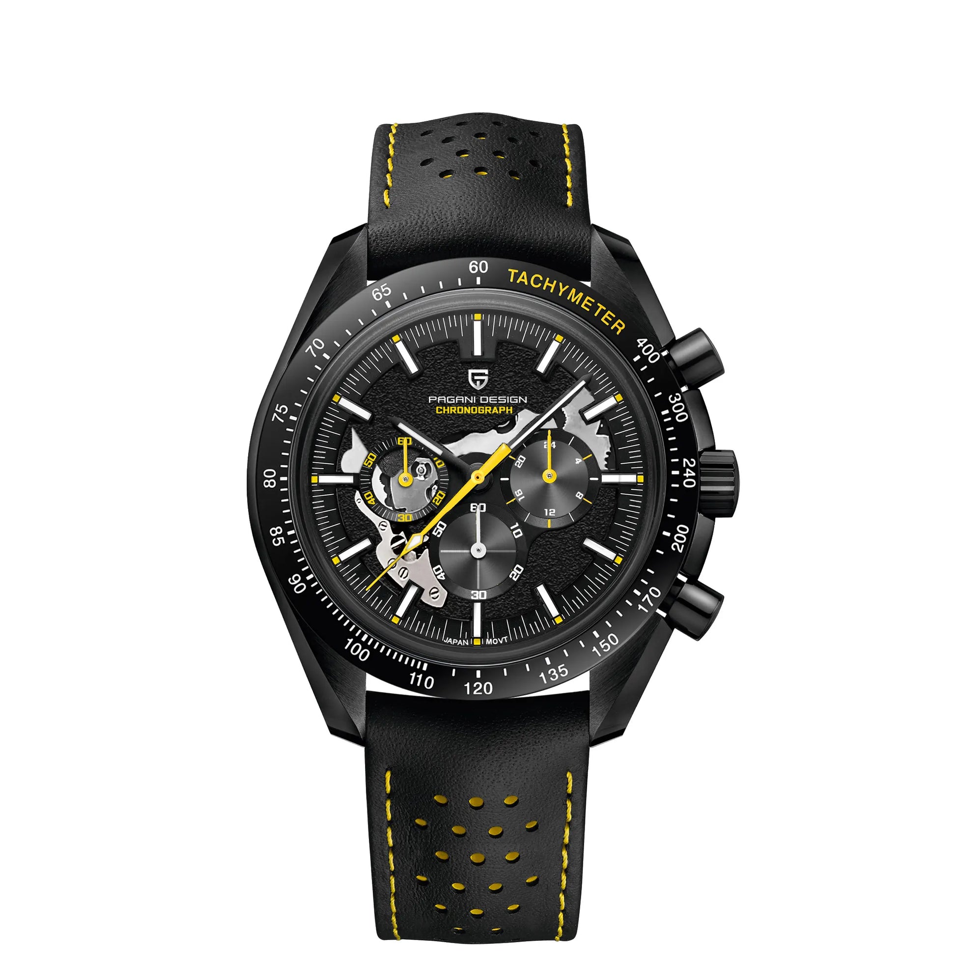 PAGANI DESIGN Moon Dark Side Chronograph Watch