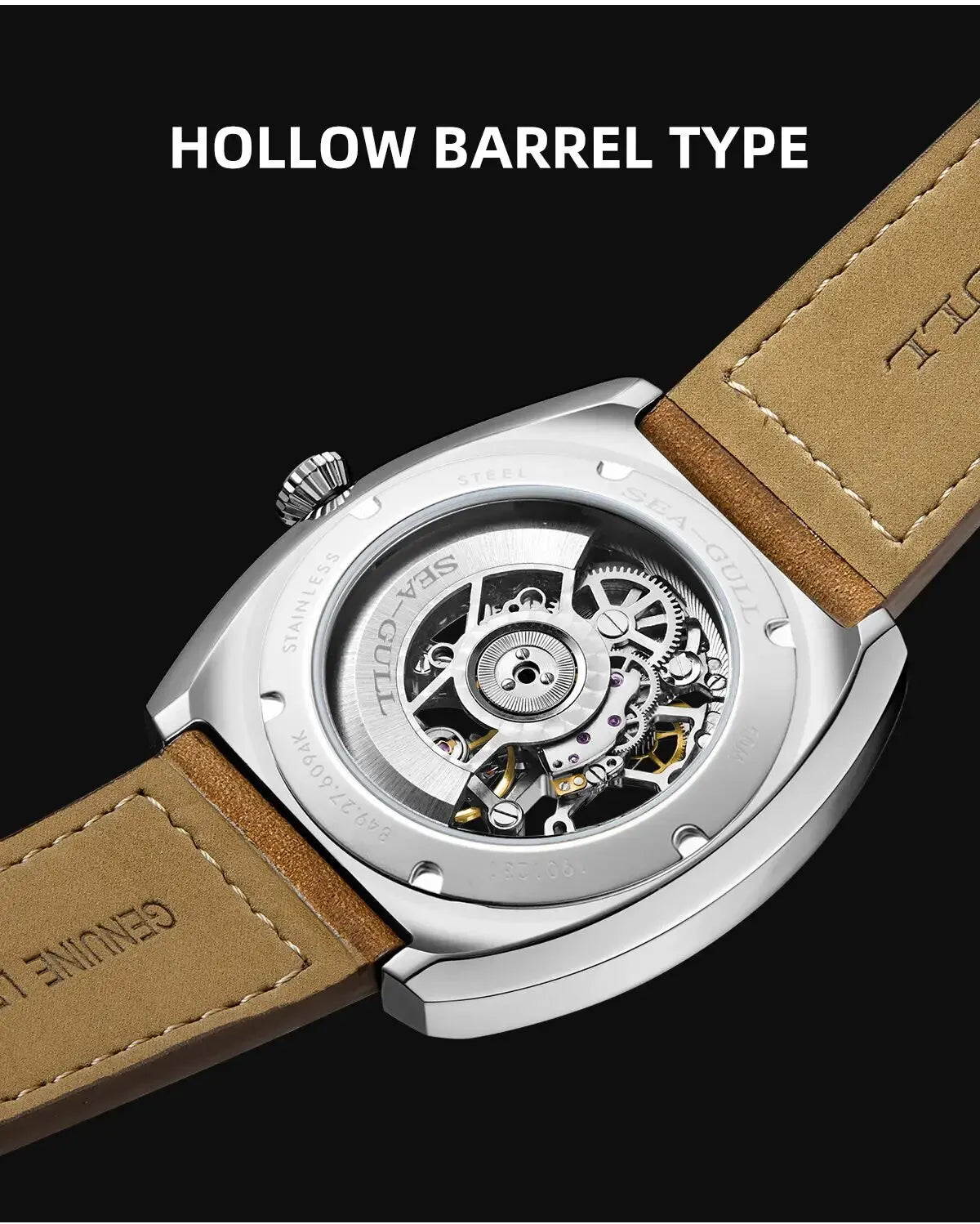 Sea-Gull 6094 Skeleton Mechanical Watch