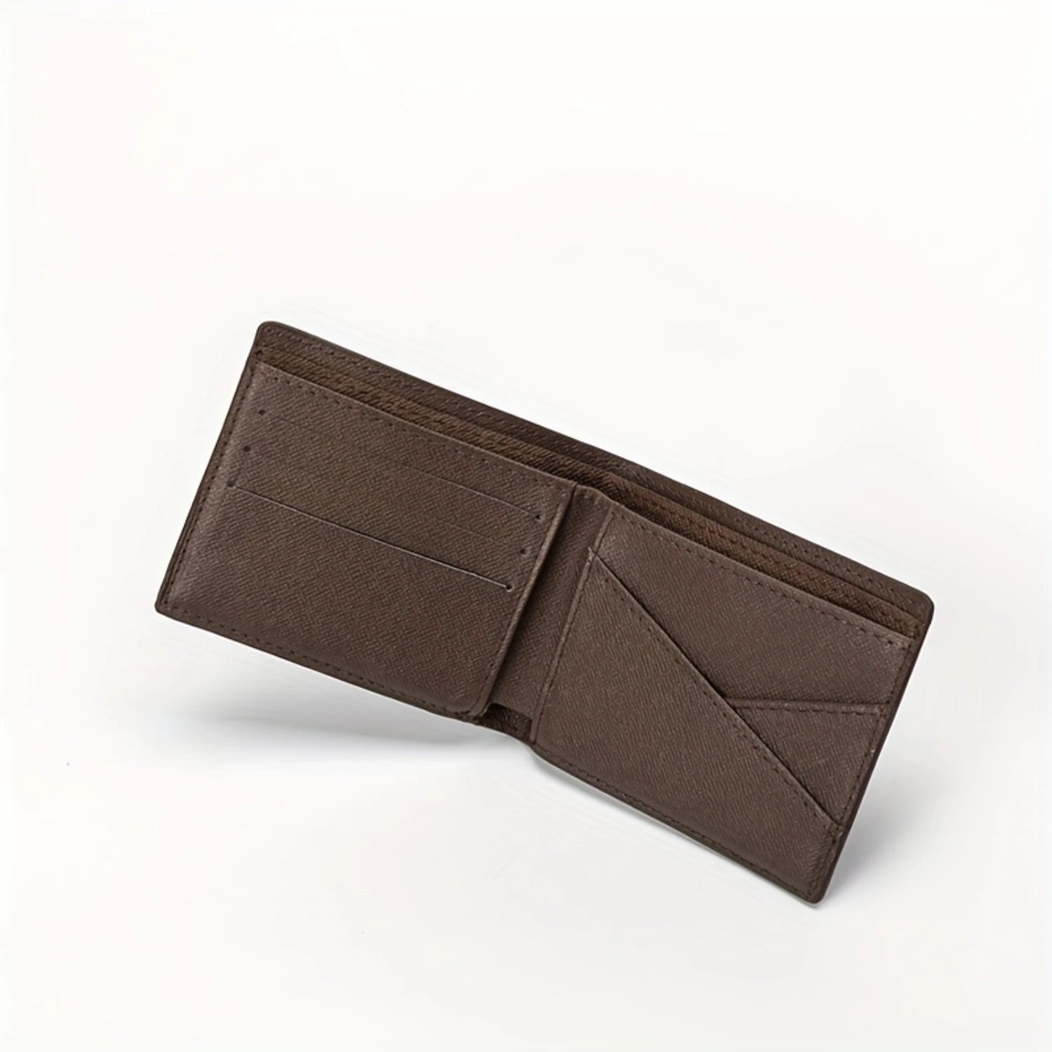 Plaid Leather RFID Wallet