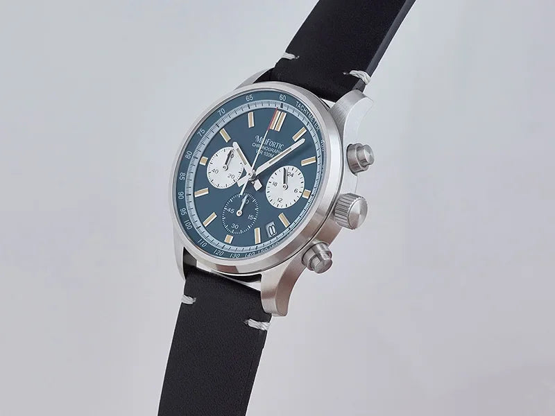 RDUNAE QM39R079 Classic 3 Sub-dial Chronograph Watch