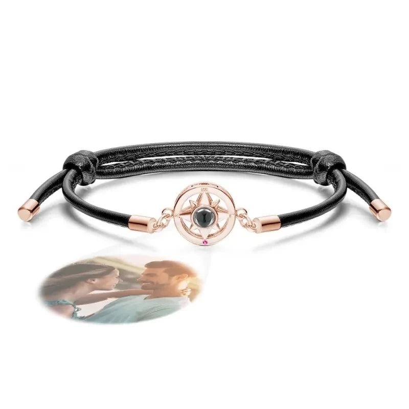 Custom Projection Braided Bracelet
