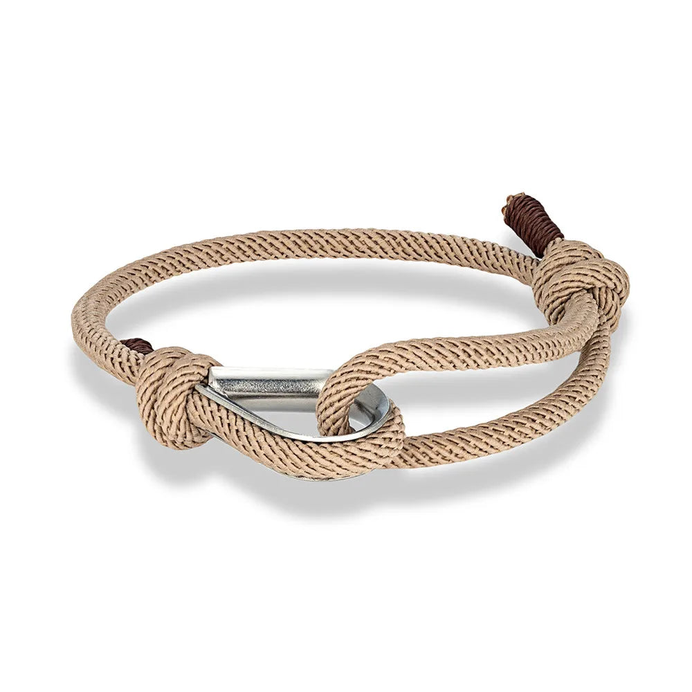 Carabiner Rope Bracelet