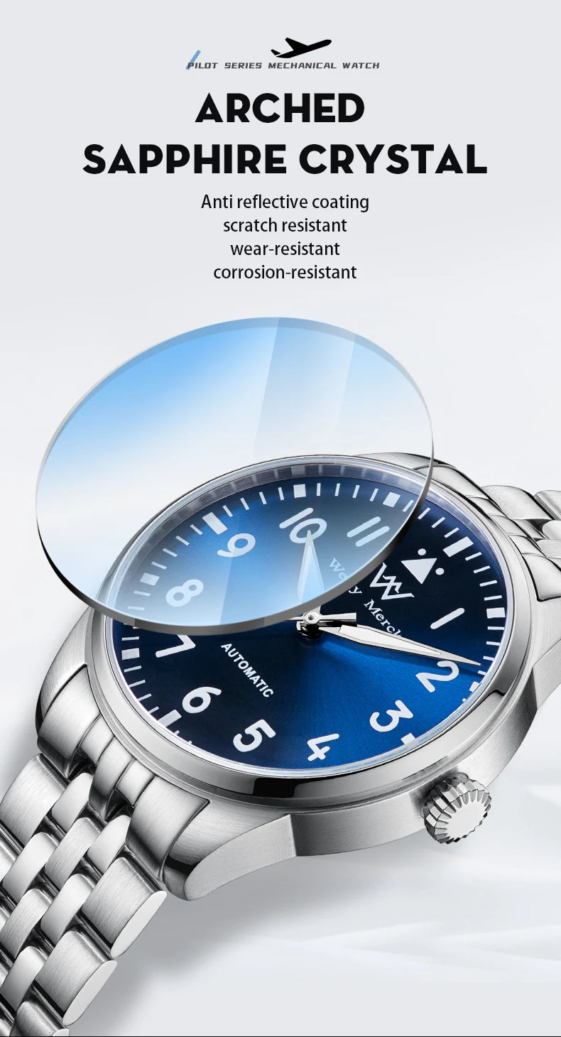 Welly Merck 165M Automatic Mechanical Watch