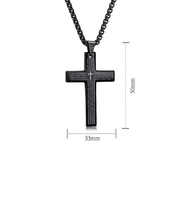 Black Pillar Necklace