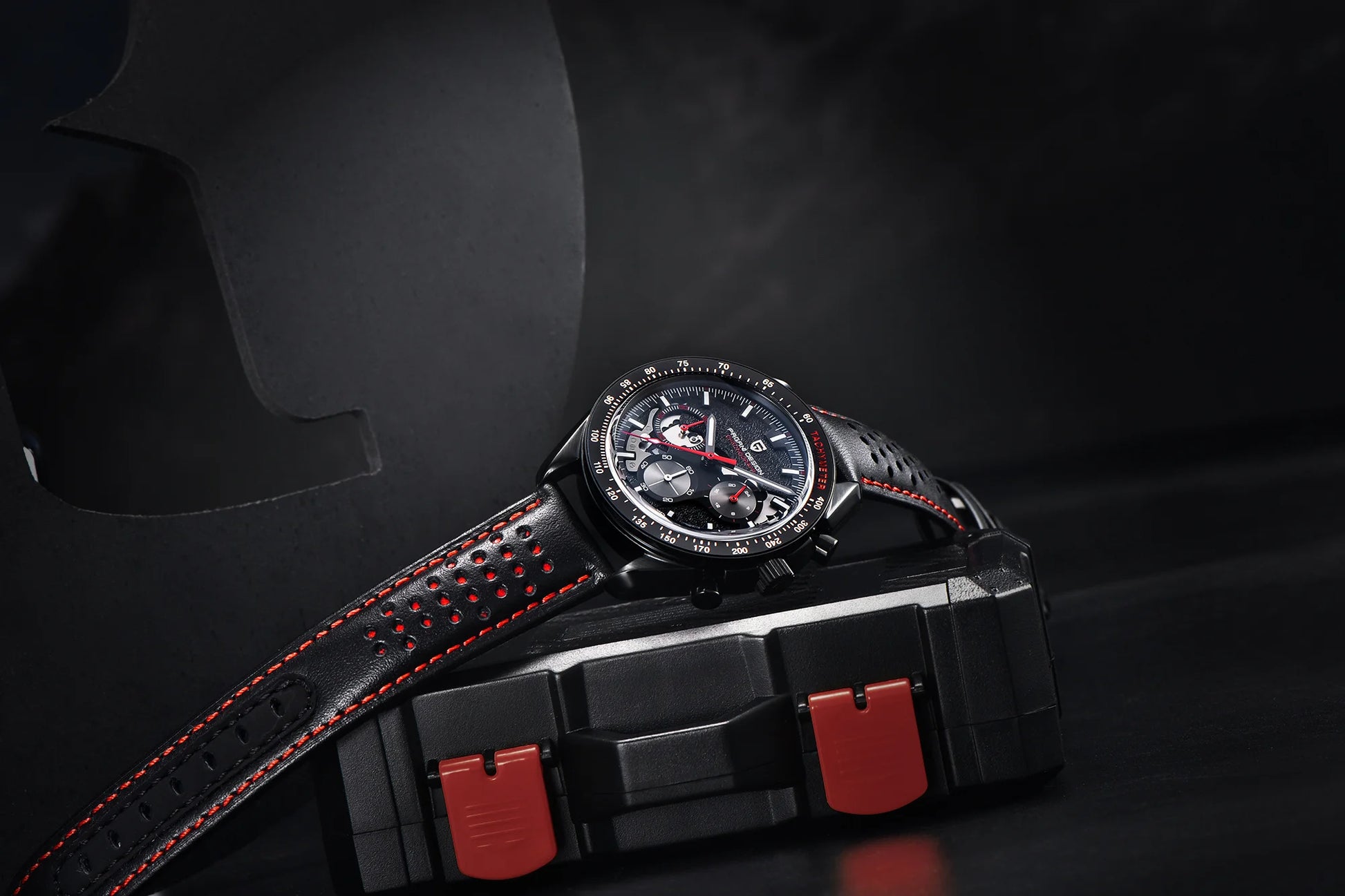 PAGANI DESIGN Moon Dark Side Chronograph Watch