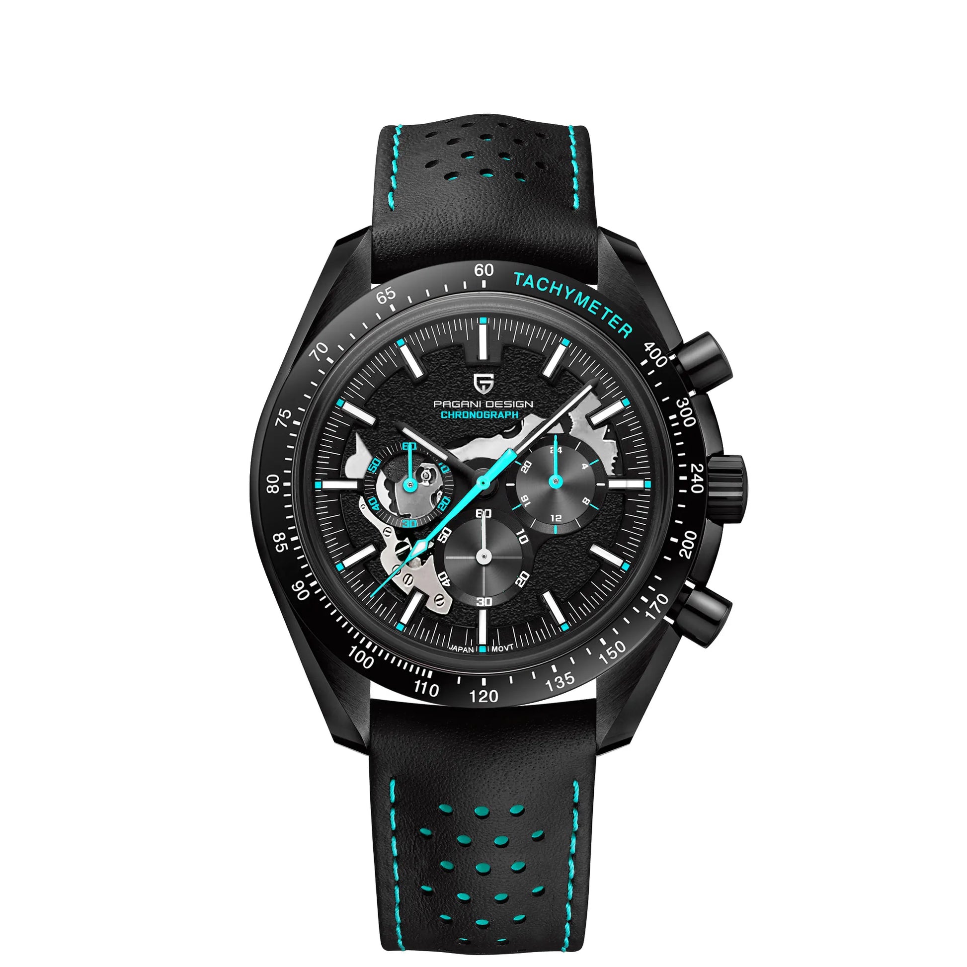PAGANI DESIGN Moon Dark Side Chronograph Watch