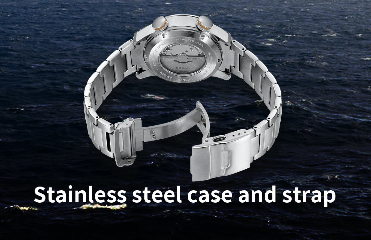 BERNY AM339M Mechanical Diver Watch