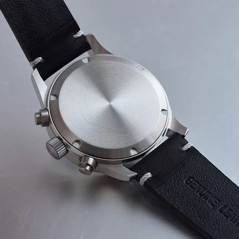 RDUNAE QM39R079 Classic 3 Sub-dial Chronograph Watch