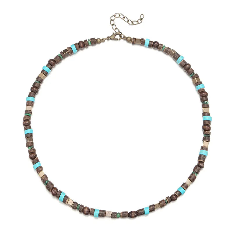 Punk Style Rhinestone Link Chain Necklace – Silver Color