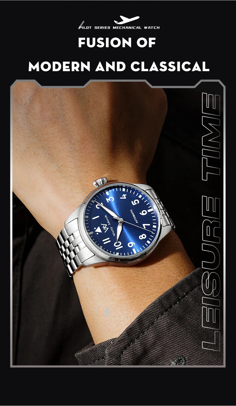 Welly Merck 165M Automatic Mechanical Watch