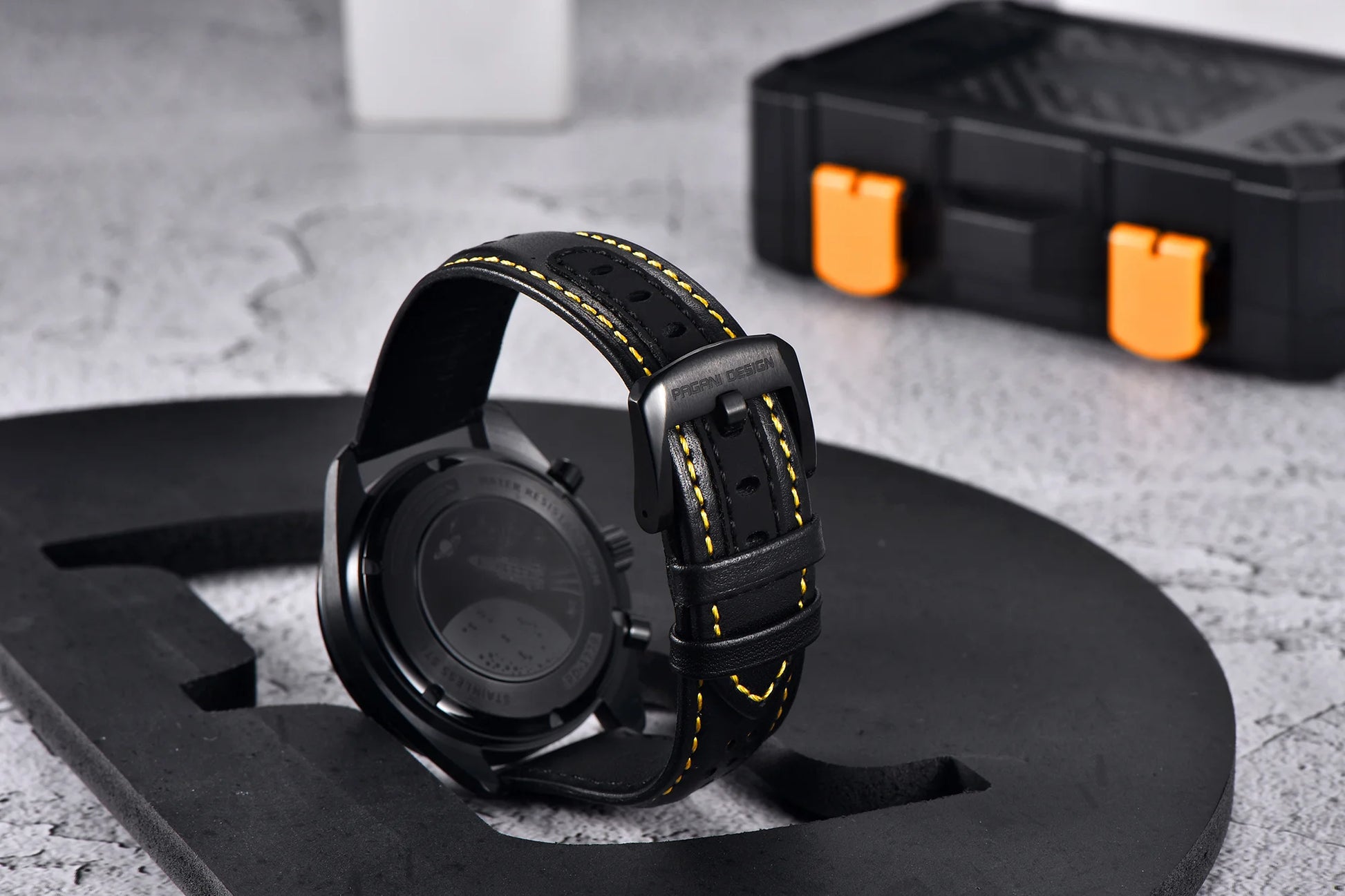 PAGANI DESIGN Moon Dark Side Chronograph Watch