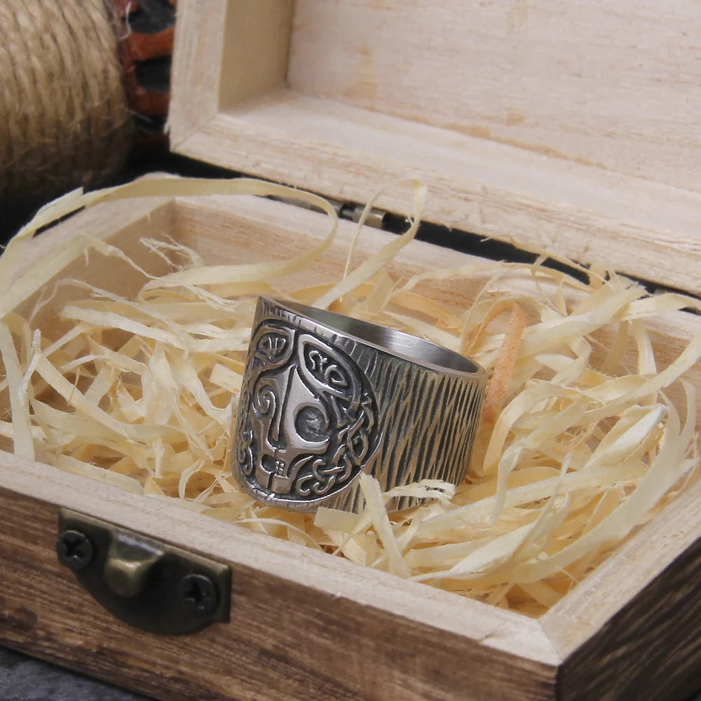 Vikings Jewelry Norse Goddess Hel Ring