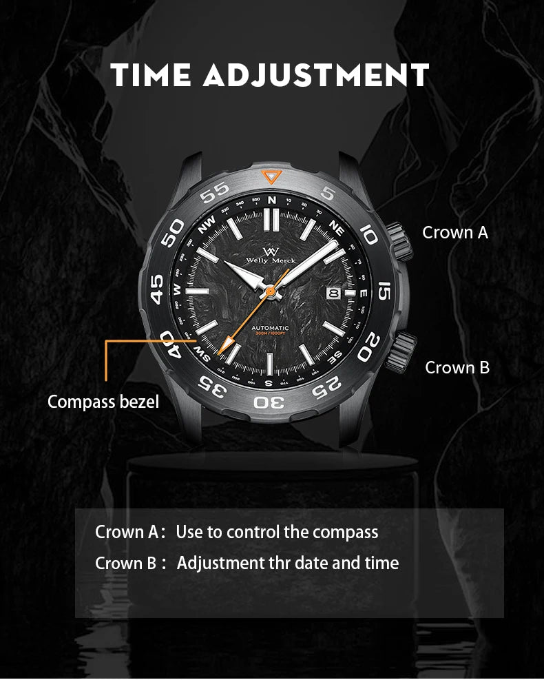 Welly Merck 157M Mechanical Watch