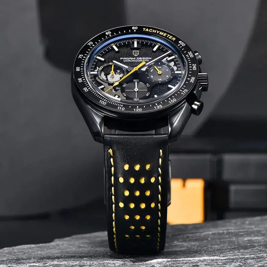 PAGANI DESIGN Moon Dark Side Chronograph Watch