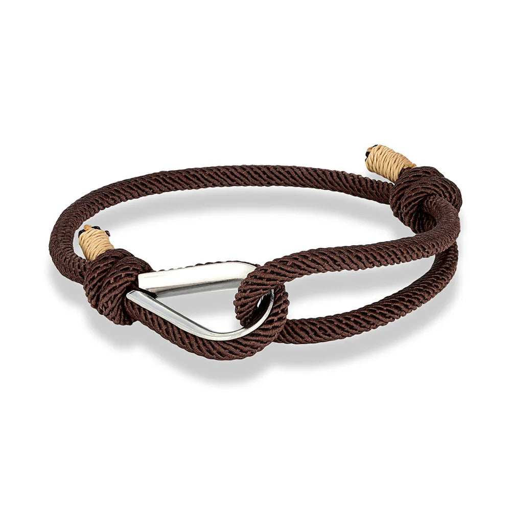 Carabiner Rope Bracelet