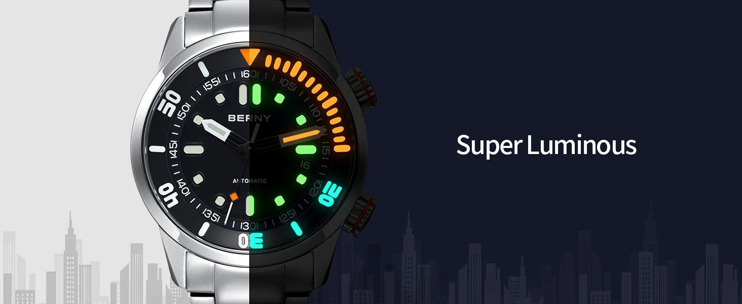 BERNY AM339M Mechanical Diver Watch