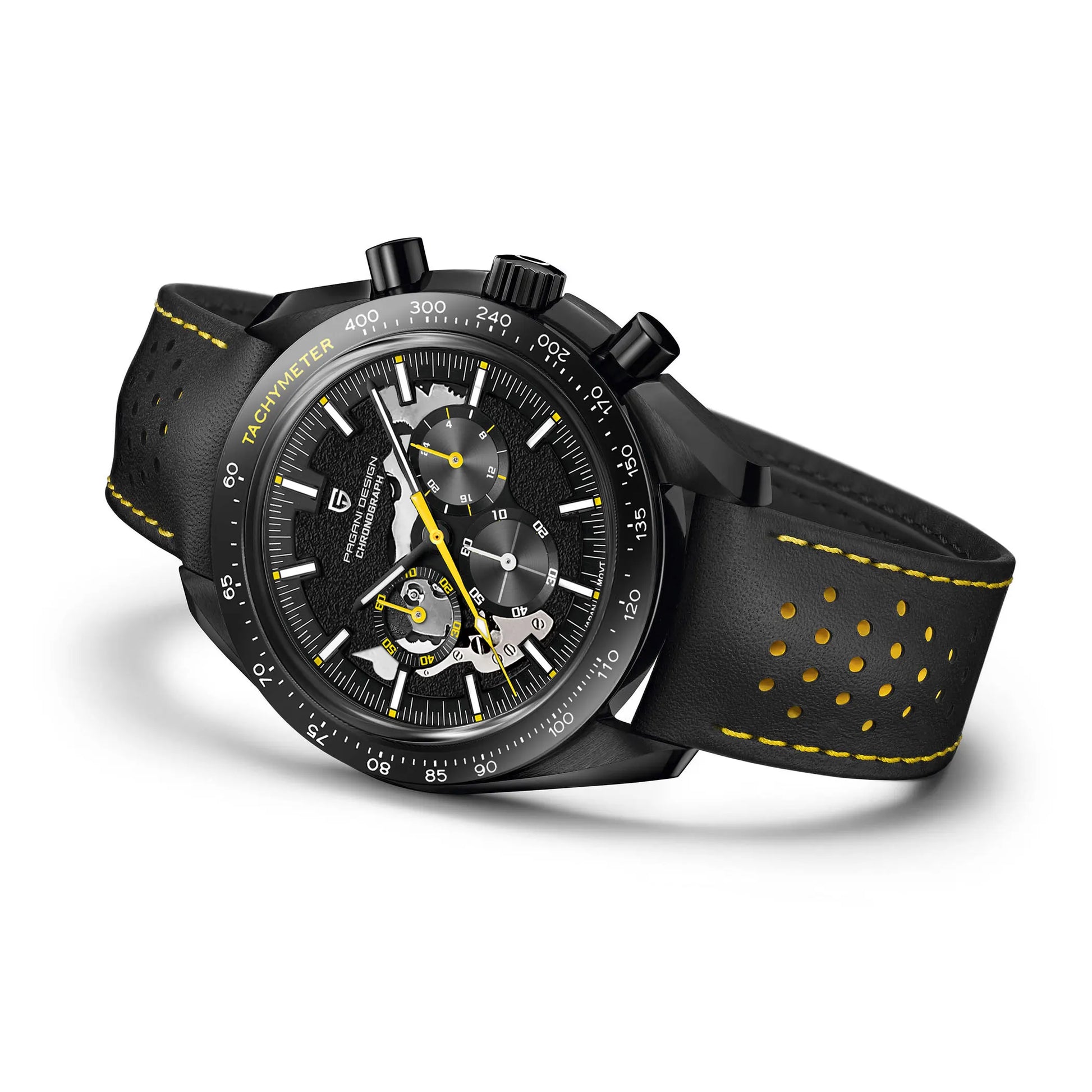 PAGANI DESIGN Moon Dark Side Chronograph Watch
