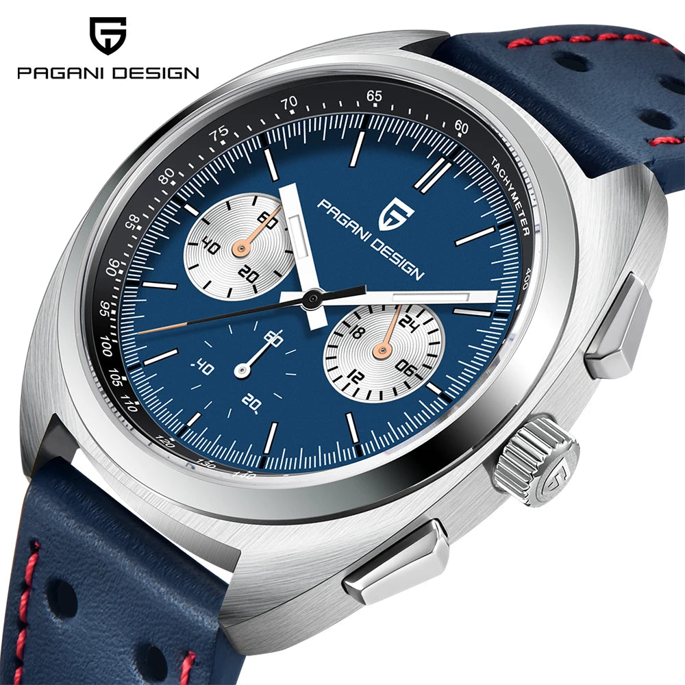 Pagani Design PD-1782 Chronograph Leather Watch