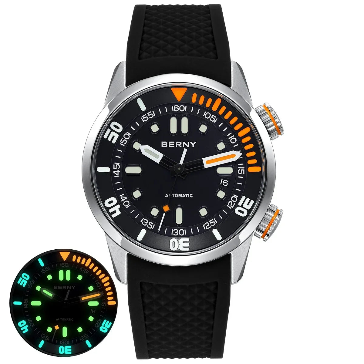 BERNY AM339M Mechanical Diver Watch