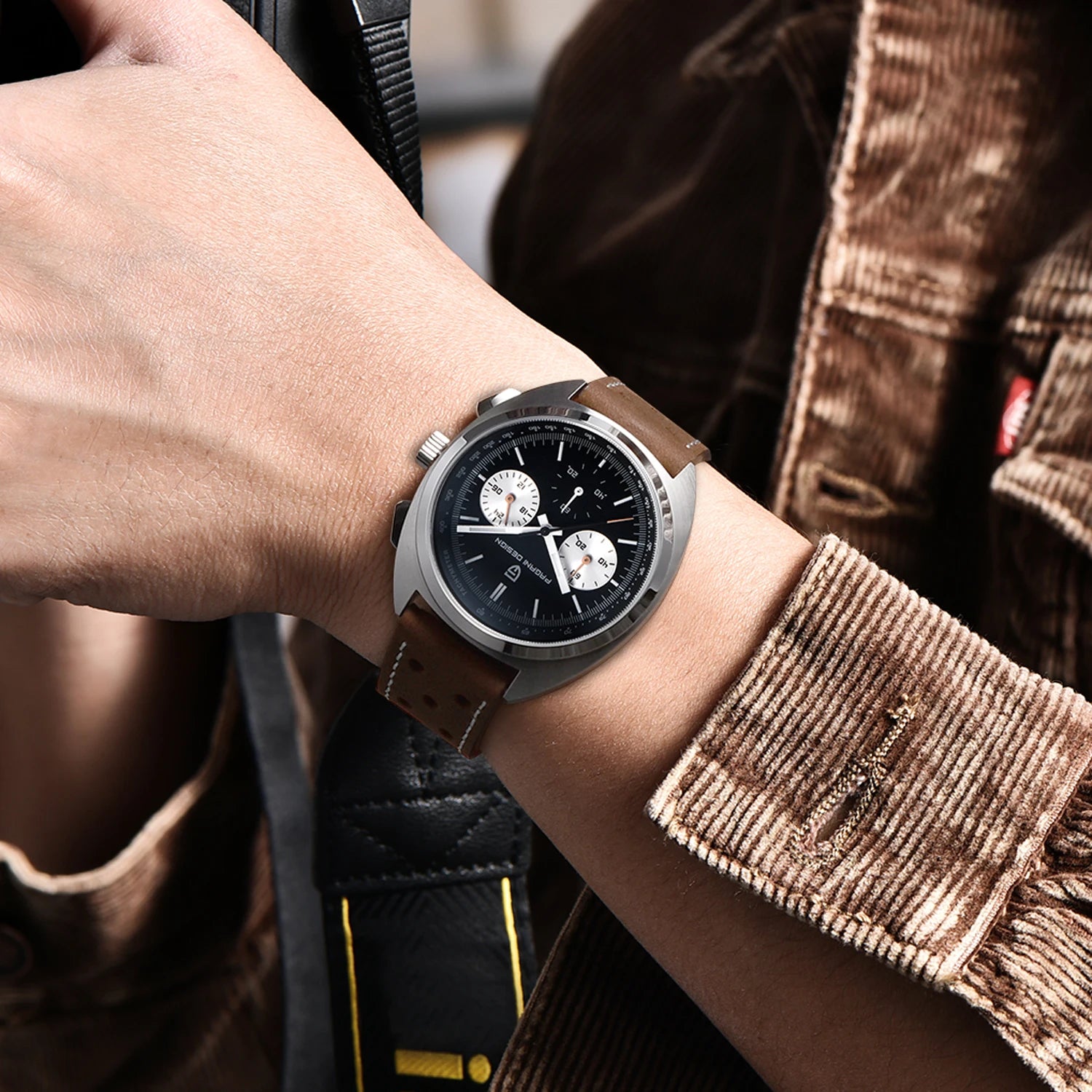 Pagani Design PD-1782 Chronograph Leather Watch