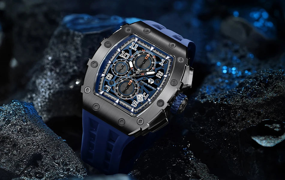 TSAR BOMBA TB-8204Q Chronograph Watch
