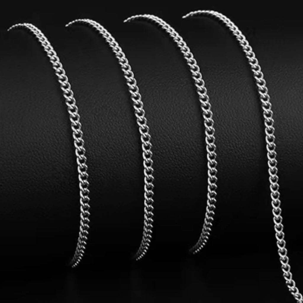 FOMALHAUT Men’s Stainless Steel Chain Necklace