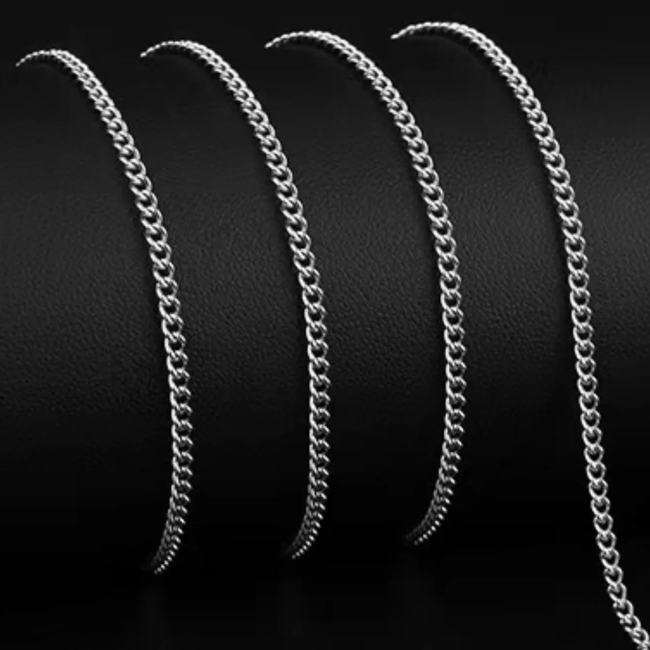 FOMALHAUT Men’s Stainless Steel Chain Necklace