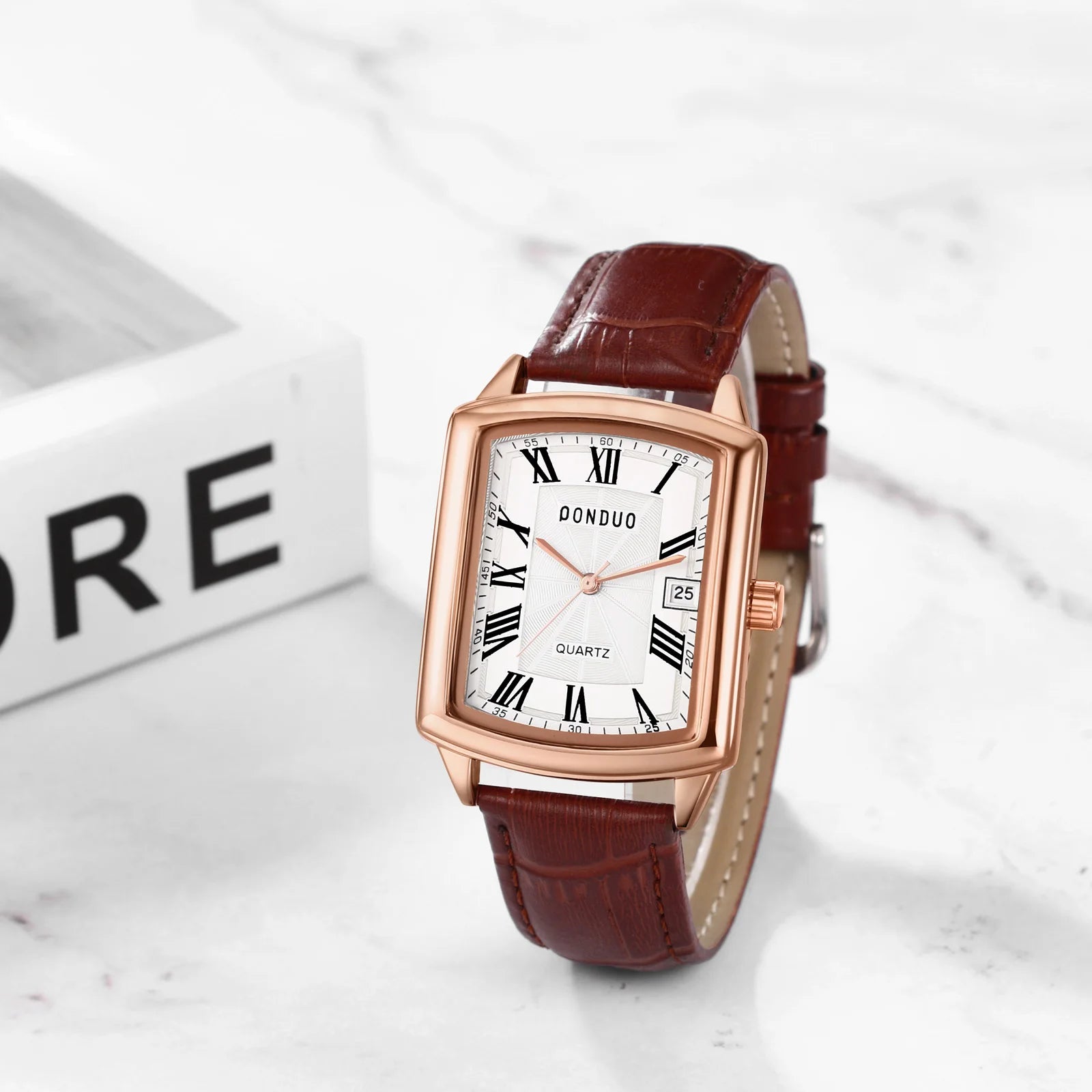 Lancardo Men’s Square Quartz Watch