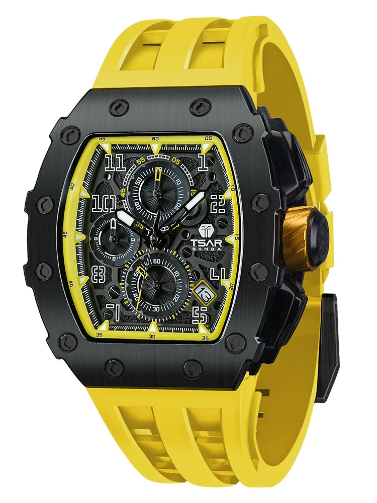 TSAR BOMBA TB-8204Q Chronograph Watch