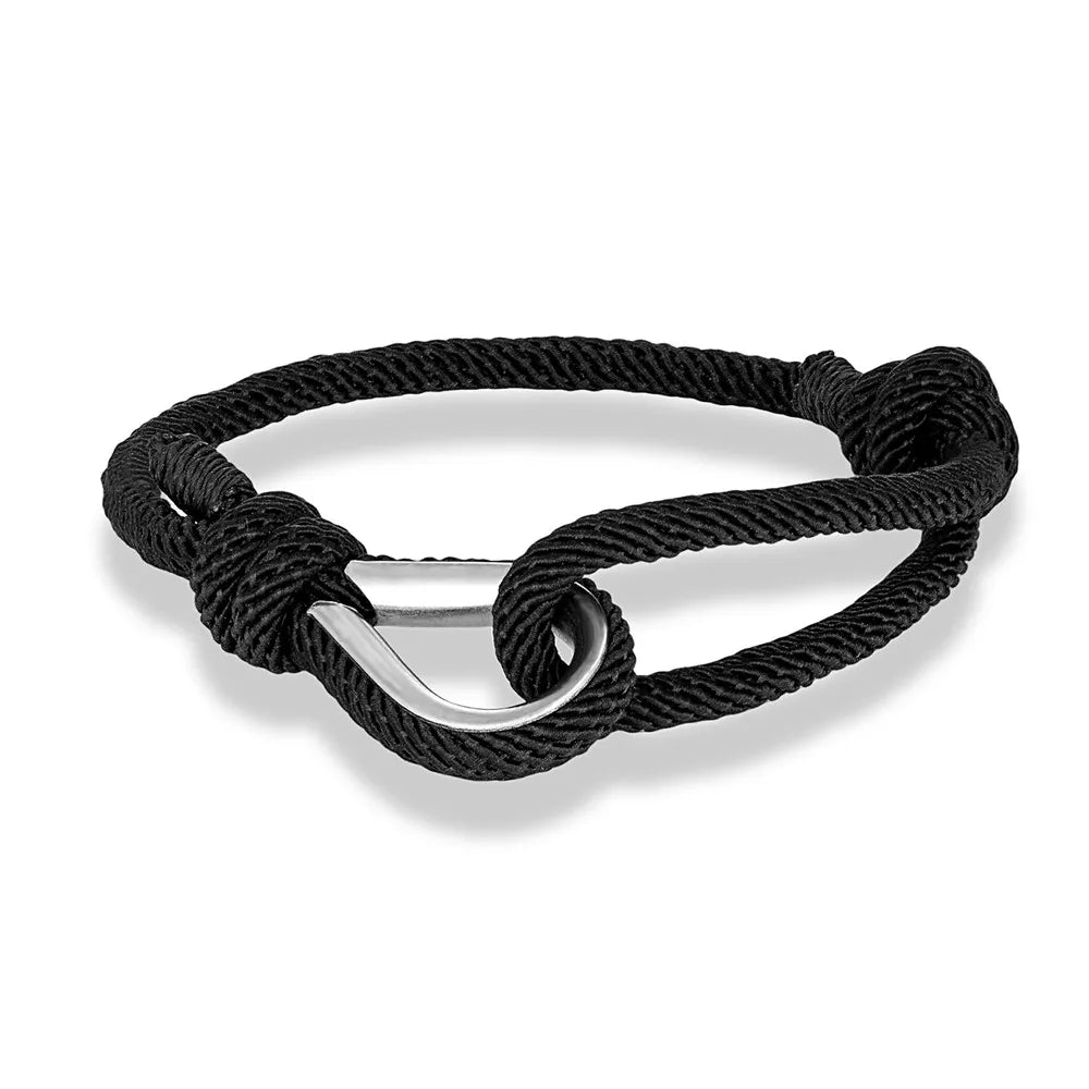 Carabiner Rope Bracelet