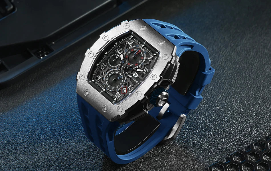 TSAR BOMBA TB-8204Q Chronograph Watch