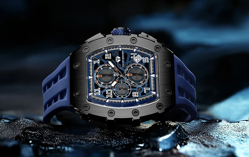TSAR BOMBA TB-8204Q Chronograph Watch
